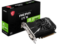 Видео карти MSI GeForce GT 1030 AERO ITX 4GD4 OC