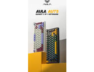 Клавиатури Aula AU75 - (English US), Turmeric yellow