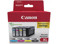 Консумативи Canon PGI-1500XL High Yield BK/C/M/Y Ink Cartridge Multipack