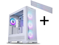 Кутии Phanteks Eclipse G400A White + Matrix LED панел
