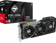 Видео карти ASRock Radeon RX 9070 GRE Steel Legend 12GB OC