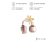 Слушалки Huawei FreeClip 2, Rose gold