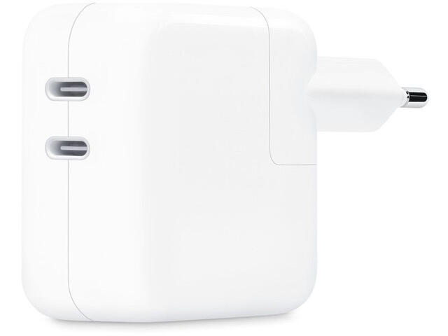 Захранвания за лаптопи Apple 35W USB-C Dual Power Adapter - Захранванe
