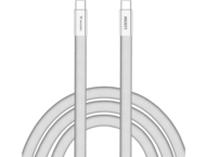 Кабели и Адаптери Verbatim Sync & Charge SoftTouch Cable 100W USB-C® to USB-C, 120cm, White