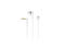 Слушалки Sennheiser CX 1.00, бели