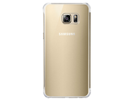 Калъфи Samsung Galaxy Edge + Clear View Cover, в златисто