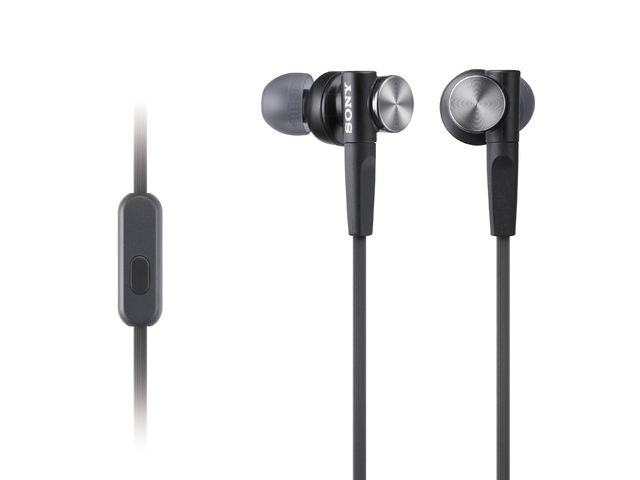 Слушалки Sony MDR-XB50AP, в черно